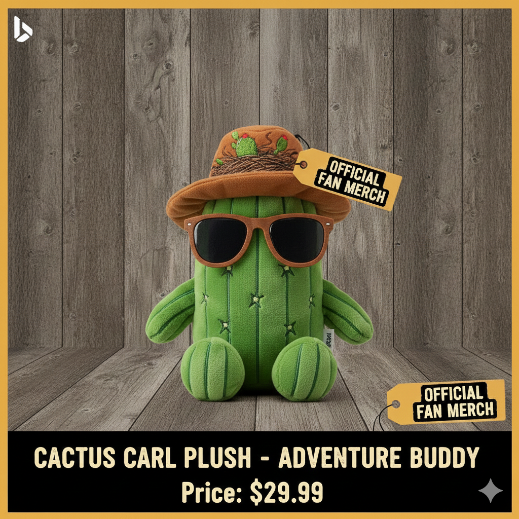 Cactus Carl Plush